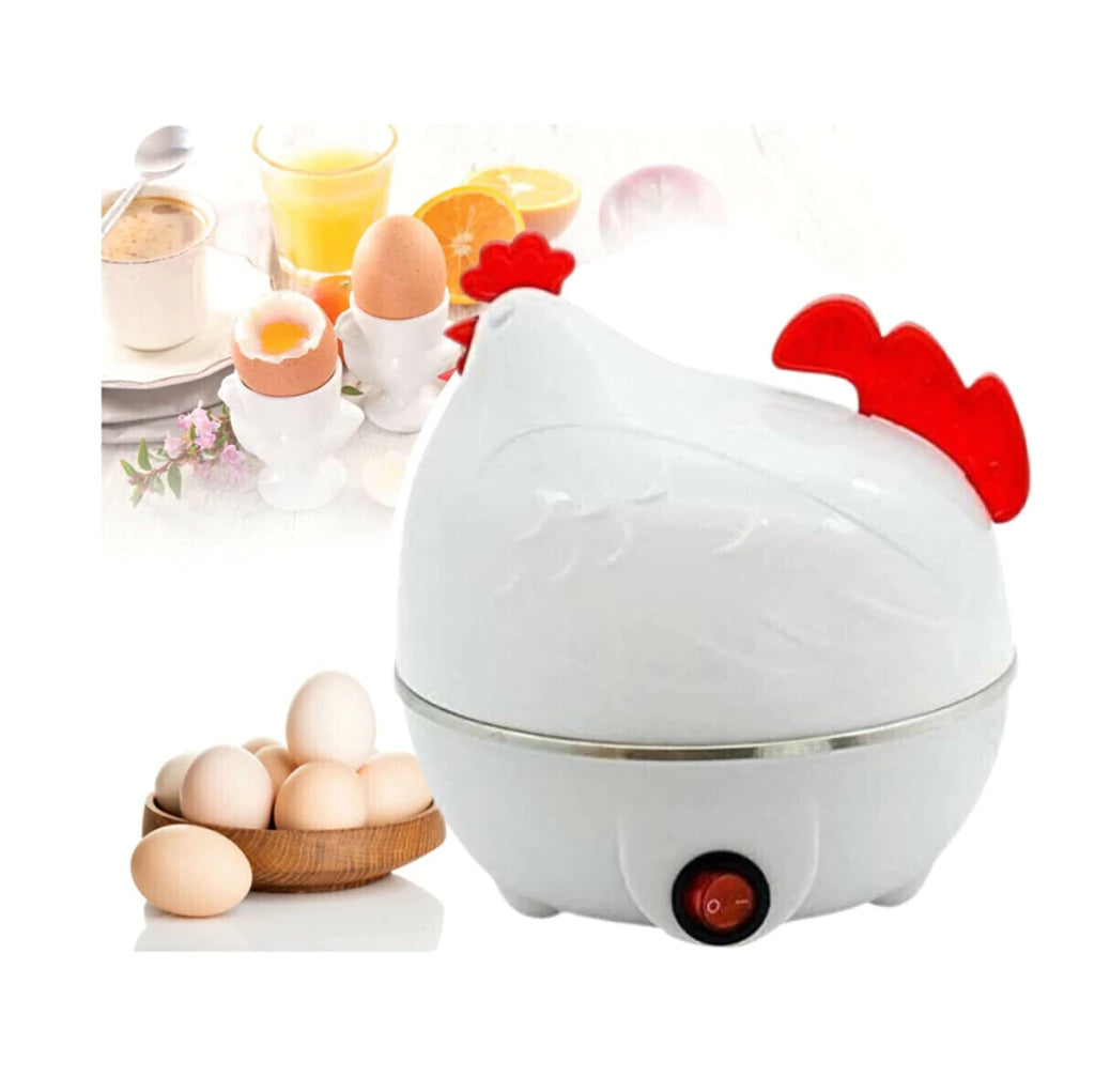 HERVIDOR DE HUEVOS ELECTRICO GALLINA BLANCA  🥚🐔