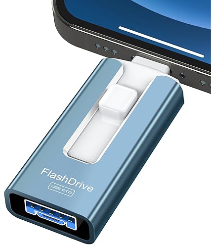 MEMORIA USB INTELIGENTE 3 EN 1 PARA CELULARES - 256 GB