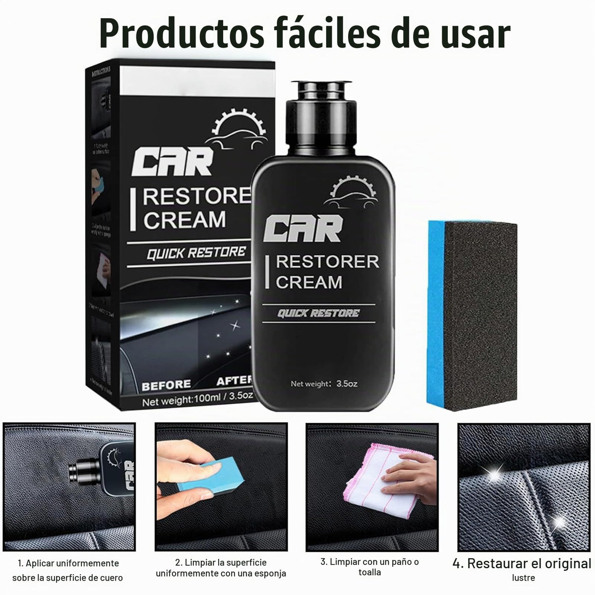 CREMA RESTAURADORA DE AUTO