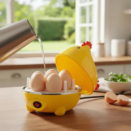 HERVIDOR DE HUEVOS ELECTRICO GALLINA🥚🐔 🥚