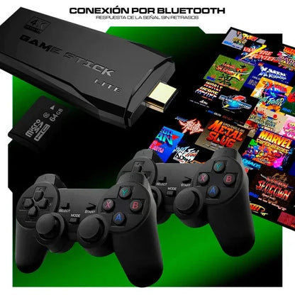 GAME STICK PAD BM8 CON MÁS DE 20,000 JUEGOS RETRO