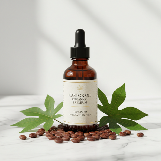 ACEITE DE CASTOR OIL ORGÁNICO PREMIUM – 100% PURO, PRENSADO EN FRÍO