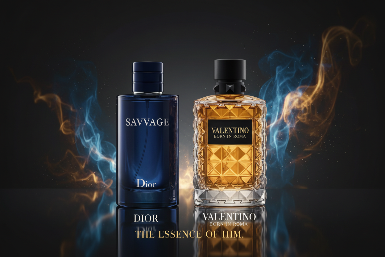 SAUVAGE DIOR + VALENTINO BORN IN ROMA