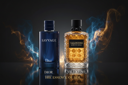 SAUVAGE DIOR + VALENTINO BORN IN ROMA