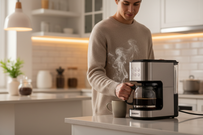 CAFETERA SOKANY CM-108S ( 6 UND X CAJA)