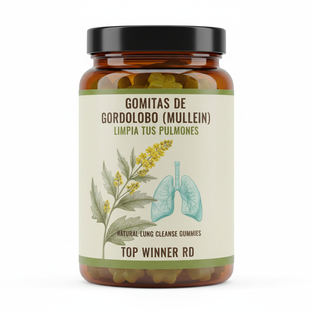 GOMITAS DE GORDOLOBO (MULLIEN) - LIMPIA TUS PULMONES