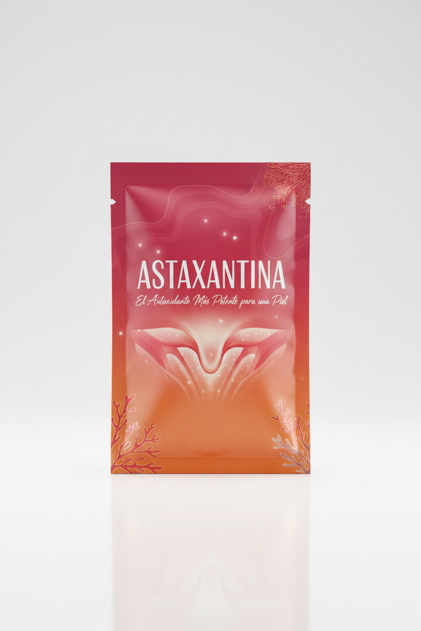 ASTAXATINA - EL ANTIOXIDANTE MÁS POTENTE PARA UNA PIEL