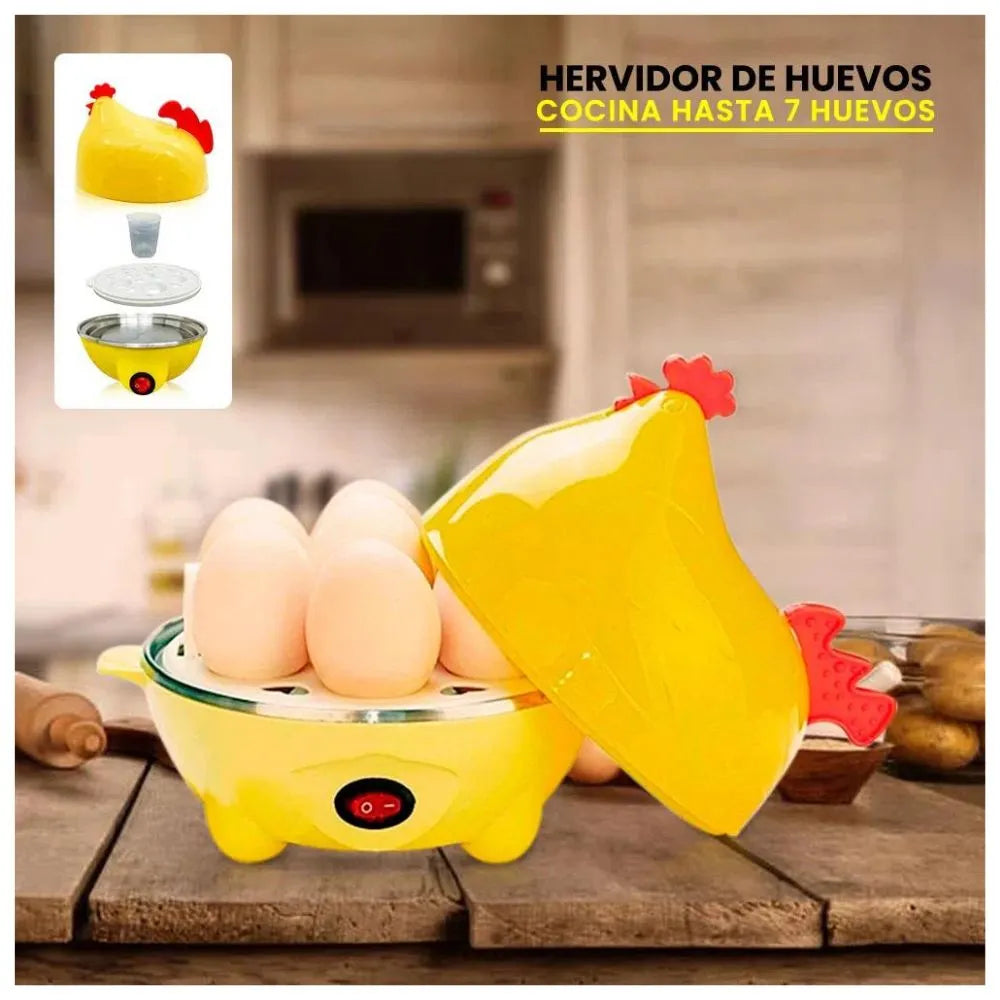 HERVIDOR DE HUEVOS ELECTRICO GALLINA🥚🐔 🥚
