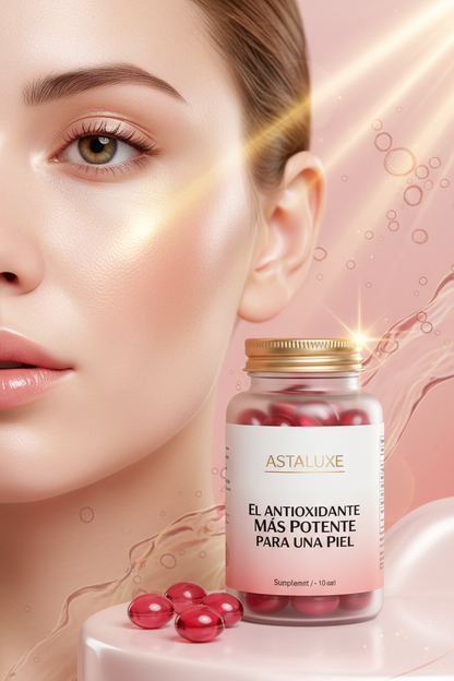ASTAXATINA - EL ANTIOXIDANTE MÁS POTENTE PARA UNA PIEL