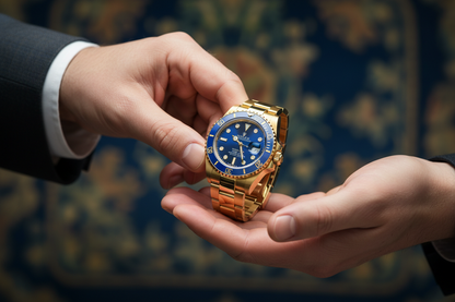 ROLEX SUBMARINER DORADO-AZUL