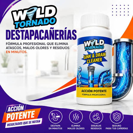 WILD TORNADO - DESTAPA CAÑERIAS