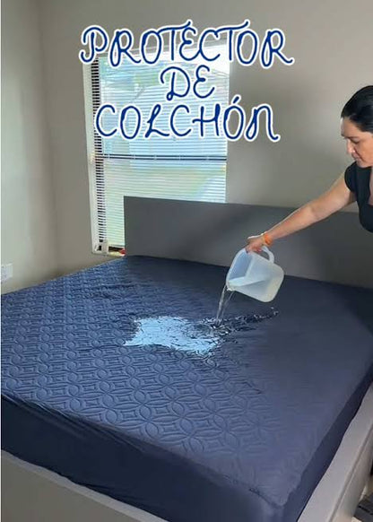 PROTECTOR DE COLCHONES QUEEN 60X74 / A PRUEBA DE AGUA / WATERPROOF