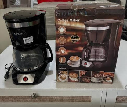 CAFETERA SOKANY CM-108S ( 6 UND X CAJA)