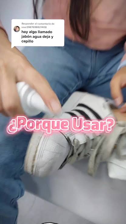 ESPUMA LIMPIADORA DE ZAPATOS 100ML