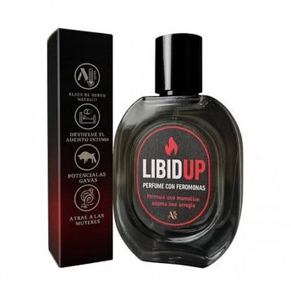 PERFUME VIRAL CON FEROMONAS LIBIDUP (HOMBRE)
