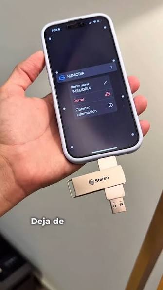 MEMORIA USB INTELIGENTE 3 EN 1 PARA CELULARES - 256 GB