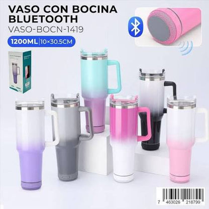 VASO TERMICO CON AGARRE Y BOCINA (25 UND X CAJA)