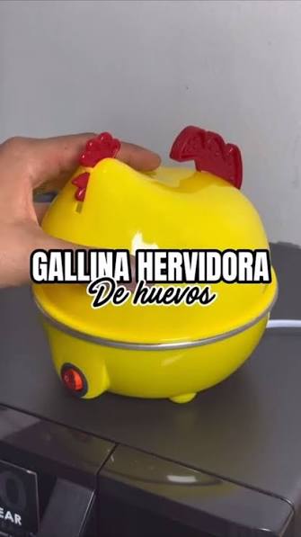 HERVIDOR DE HUEVOS ELECTRICO GALLINA🥚🐔 🥚