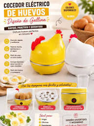 HERVIDOR DE HUEVOS ELECTRICO GALLINA🥚🐔 🥚