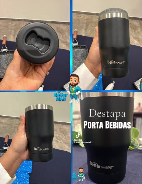 ENFRIADOR DE BOTELLAS Y LATAS CON DESTAPADOR