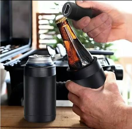 ENFRIADOR DE BOTELLAS Y LATAS CON DESTAPADOR